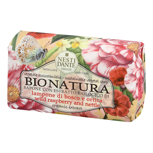 סבון מוצק Bio Natura פטל בר וסרפד אורגניים